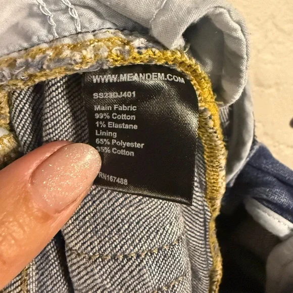 ME+EM Dark Blue Straight Leg Jeans - Picture 8 of 8